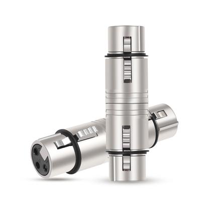 Zinc Alloy XLR Female To Female Audio Adapter