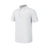 Fitness Fashion Simple Personality Basic Sports Training Versatile Comfortable Short Sleeve Polo Shirt Men Tops Cool-Stone-White A11M621111FWT