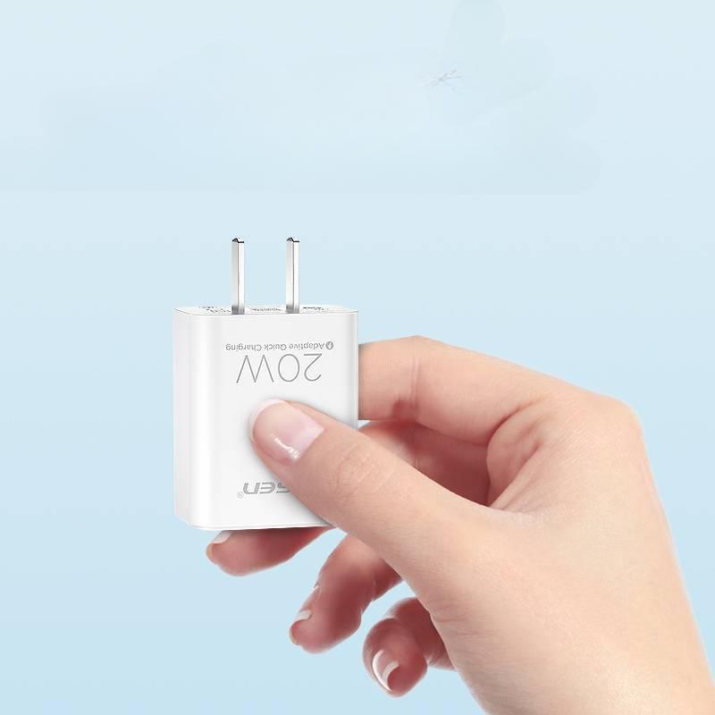 Pinson Charger 20W Dual-port Charging Head Is Suitable for Honor Xiaomi Apple 13 Mobile Phone IPhone 12 Fast Charging Head X