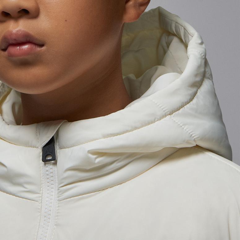 Jordan Long Down Jacket With Hood Thick Warm Kids Outerwear JD2542057GS-001