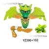 NEW Dragons Mini Anime Cartoon Toy Ninja Accessories Figures Building Blocks Birthday Gift Figurines Bricks