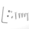 662 Pcs Screw  M2.5 Socket Cap Head Screw+Flat Washer+Spring Washer+Nut Tool Set