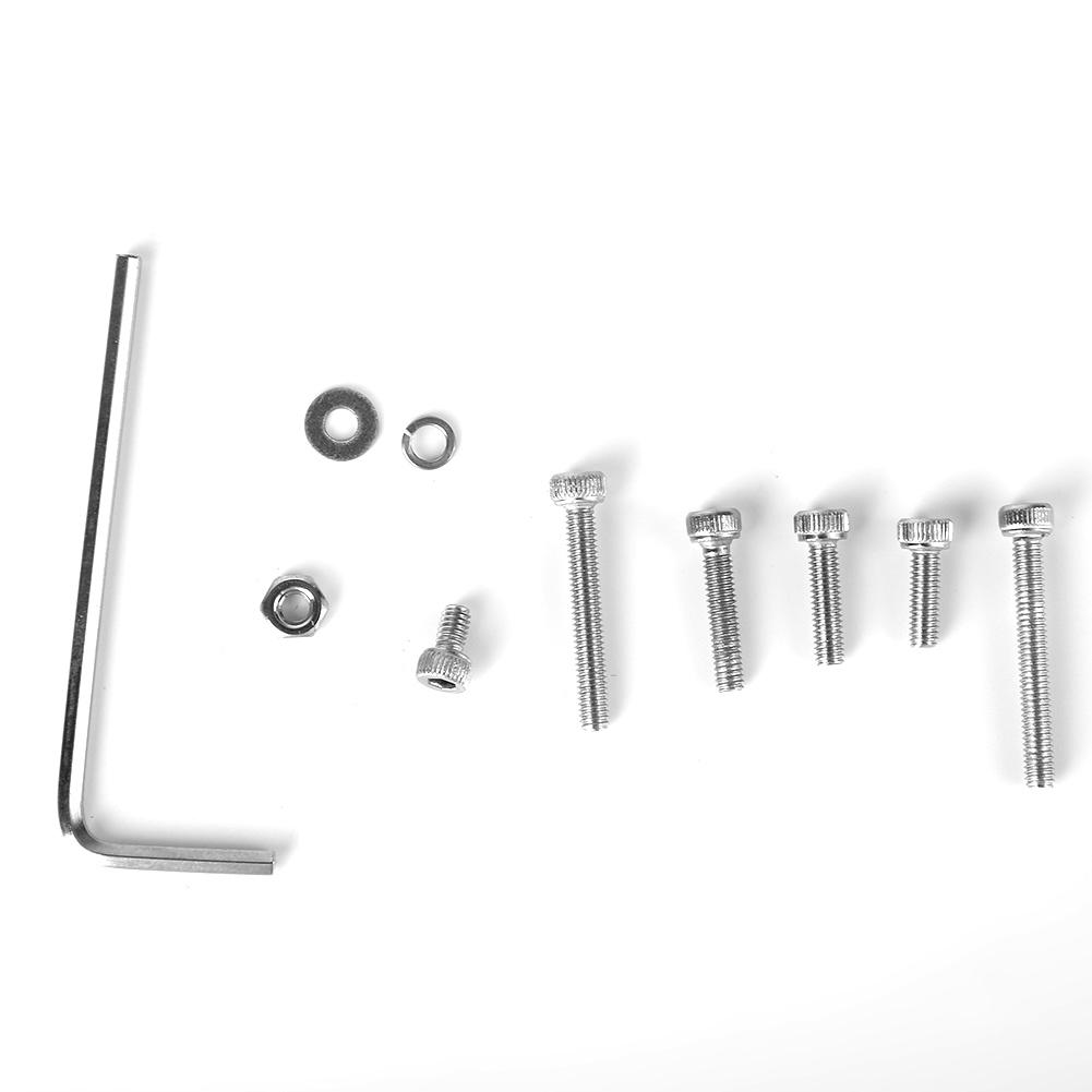 662 Pcs Screw  M2.5 Socket Cap Head Screw+Flat Washer+Spring Washer+Nut Tool Set