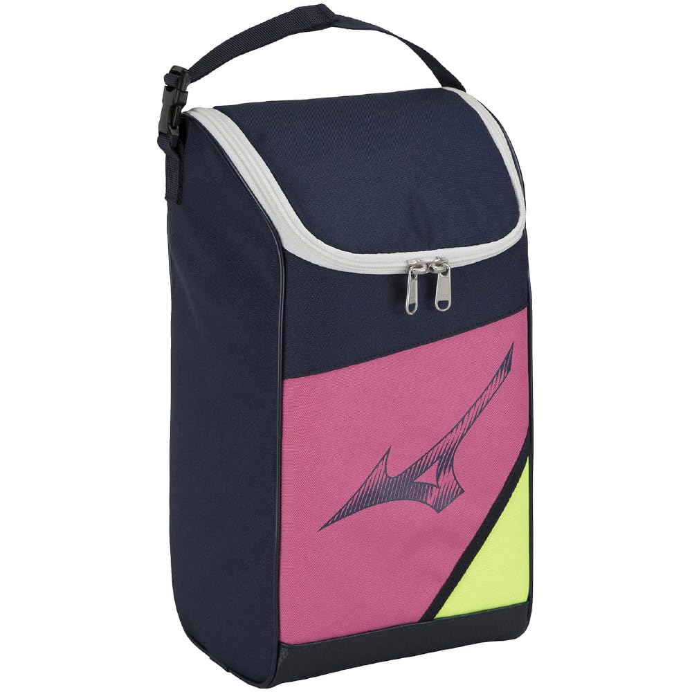 

MIZUNO Tennis Case 63JM3005 Navy x Pink Multi-Shoe