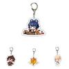 Vibrant Cartoon Keychain With Alloy Silicone Chain For Kids And Fans