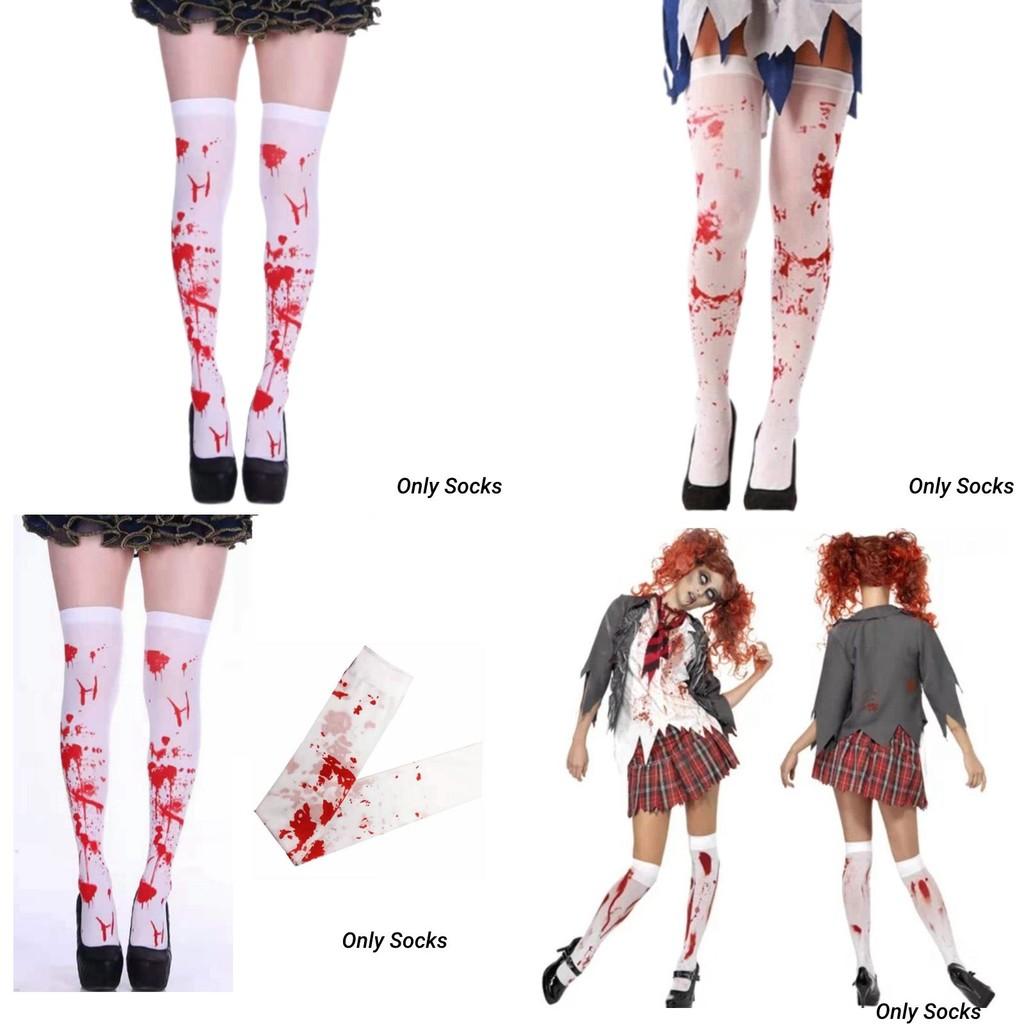 Halloween Blood Stockings For Dress Up As A Vampire Or Vampiress