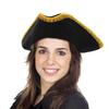 Stage Performance Cosplay Pirate Hat Dress Up Adult Tricorn Hat Captain Hat  Photography Props