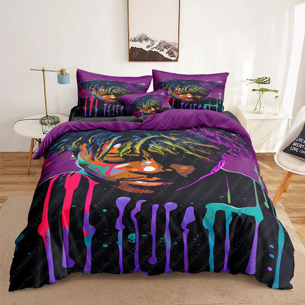 Juice Wrld 3D Bedding Sets Print  Duvet Cover Adults/ Children Bed Comforter  Birthday Gift Dropshipping
