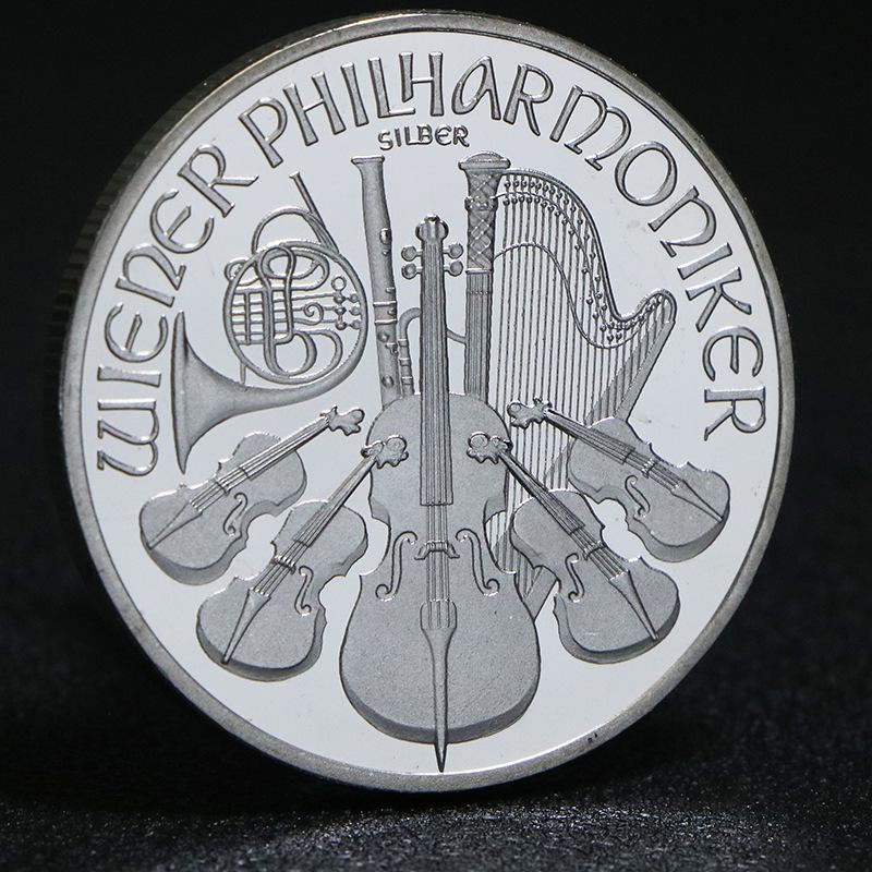 Austria Vienna Philharmonic Orchestra 2024 Commemorative Gold & Silver Coin Medal