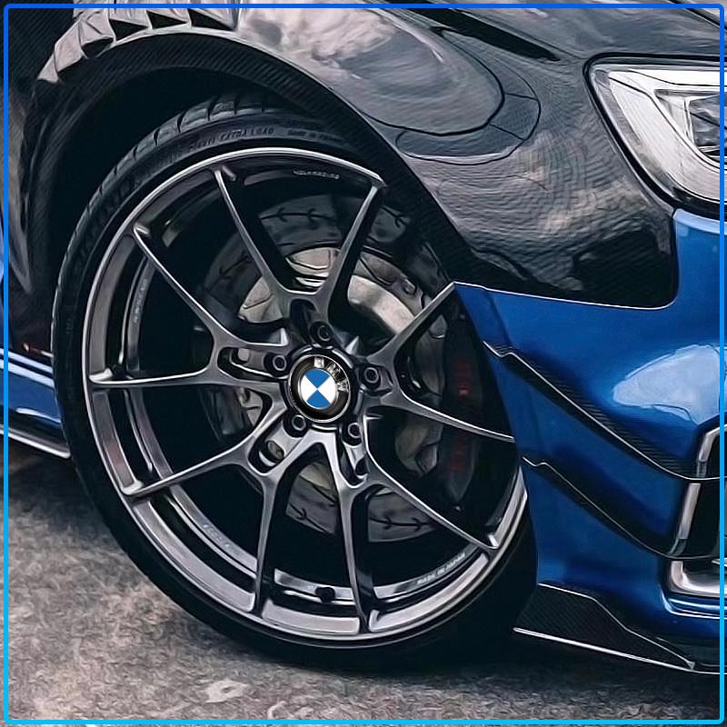 4Pcs 56MM Car Wheel Center Hub Caps Rim Caps Covers Emblem For BMW E34 E46 E39 E38 E90 E60 E36 F30 F30 F10 E92 E38 E91 G30 G38 M3 M5