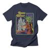 Classic Simple Cartoon Anime American Illustration Casual Tshirt Luxury Brand for Men and Women