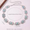 High-end Women's Waist Chain Engraved Turquoise Waist Chain Boho Women's Waist Chain Turquoise Retro Waist Chain