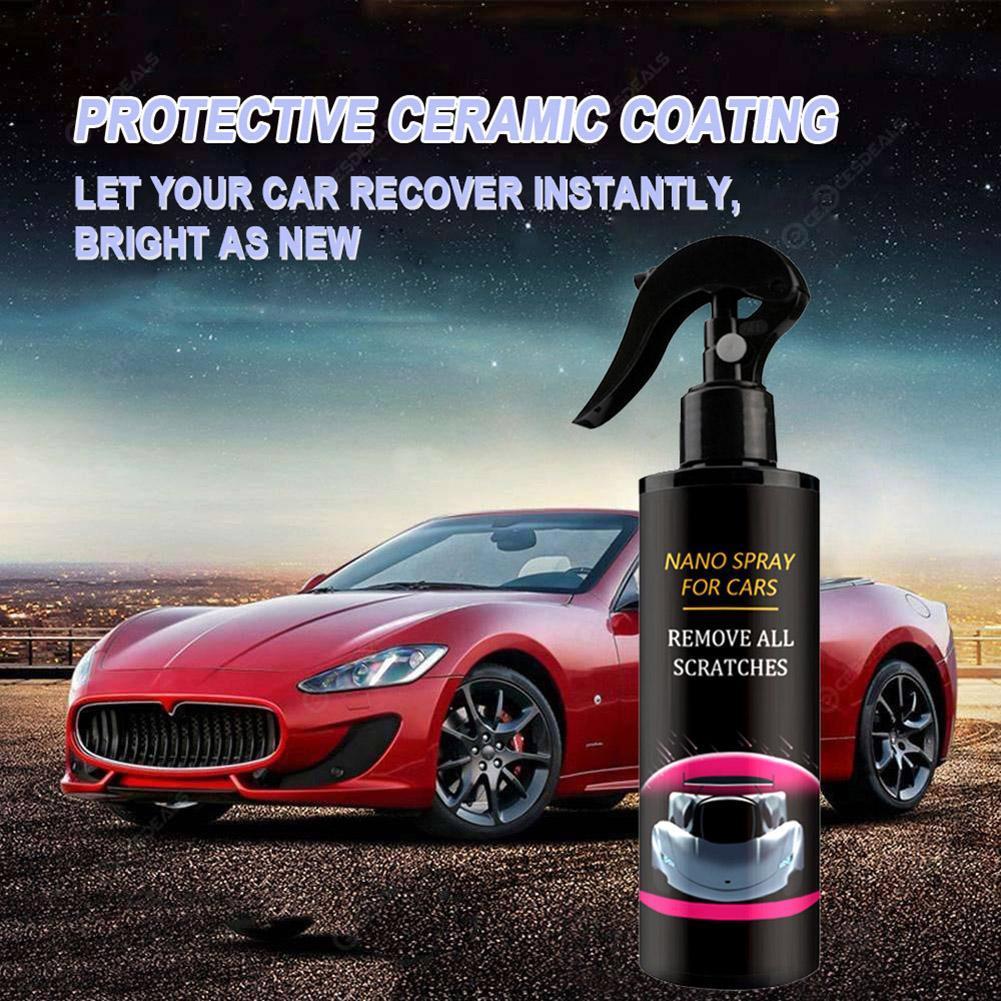 Care Nano Coating Spray Spraying Wax 120ml Outdoor Car Paint Automobile Anti Scratch Anti-resistance Repairing Parts