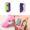 New Cartoon 3d Gravity Carrot Eraser Toy For Students Creative Stationery To Release Stress Purple Shell)
