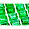 CERTIFIED Green Emerald Cut 6 PCS 60 Carat Natural Emerald Lot Loose Gemstone MQ-94