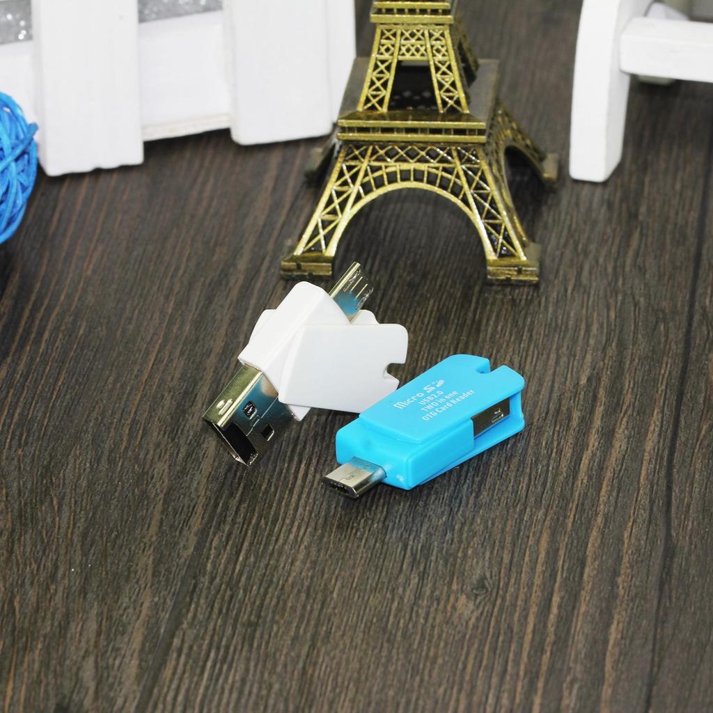 All-in-One Aluminum Alloy High-Speed SD/TF/MS/PSP Card Reader for Mobile Phones and Cameras