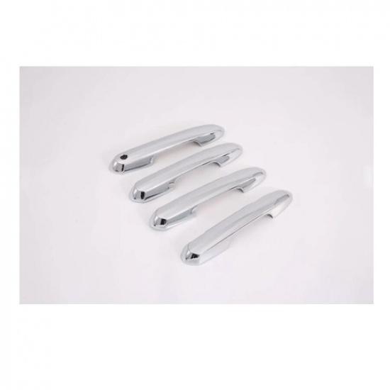 4pcs Chrome Side Door Body Molding Handle cover Trim For Toyota RAV4 2019-2023