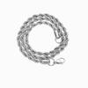 Rotatable Retro Thai Silver Six-Character Mantra Necklace: Unisex Oxidized Pendant Sweater Chain