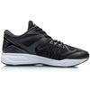 Li-Ning Shock Absorbing Non-Slip Durable Low-Top Running Shoes Men Sneakers Black White ARHP233-1