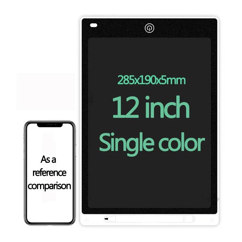 10/12/Inch Colourful Lcd Writing Tablet Drawing Board Kid Graffiti Sketchpad Toys Handwriting Blackboard Drawing Board Kids Toys