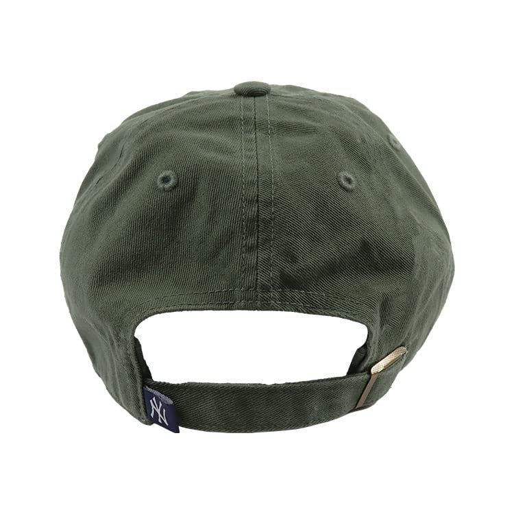 '47 Brand 47 Cap Yankees Men's Women's Cleanup NY Logo CLEAN UP CAP MENS LADIES Hat Low Cap MLB NEW YORK YANKEES Moss Free Size