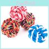 Fun And Interactive Pet Toy Cotton Rope Ball 7cm Medium Size