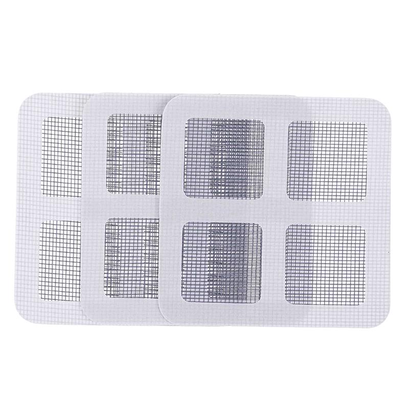Window Door Screen Net Fix Repair Sticky Patch Self Adhesive Kit Covering Holes