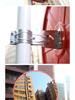 Reflective Convex-Concave Safety Mirror for Indoor/Outdoor Traffic and Garage Corners