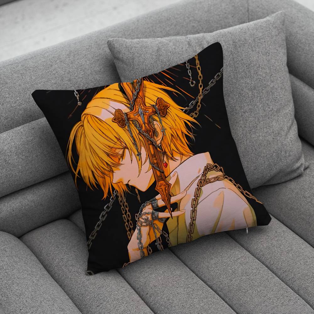 H-HUNTER Kurapika HUNTER Kuddfodral Kuddfodral Hem Soffkuddar Bilkuddar Kuddfodral Kontorskuddfodral Kudde