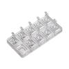 Transparent Chess Piece Acrylic Nail Art Practice Stand (Magnetic-Free)