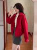 Women's Petite Korean Style Casual Baseball Jacket for Spring/Autumn 2025 - New Early Autumn Bestseller