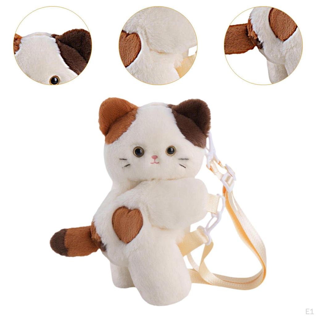 Pluszowa Torba Crossbody Lekka Nowatorska na Ramię na Zakupy Randki Na Zewnątrz