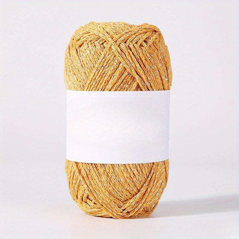 3.52oz Colorful Shiny Thread, Colorful Shiny Thread, Medium Thick Thread, Knitted Sweaters, Vests, Cushions And Other Crafts