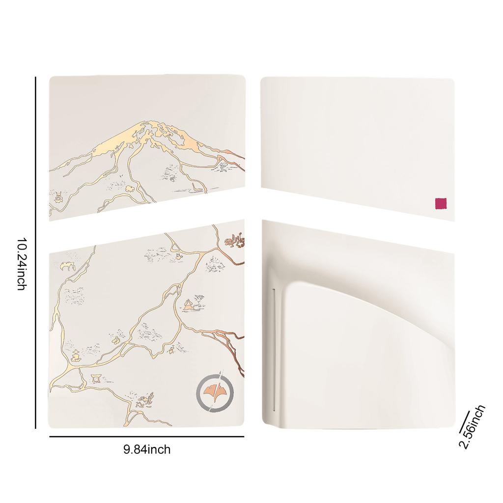 Запасні панелі корпусу для Pro Disc Edition, сумісні з PlayStation 5 Pro Digital Edition, аксесуари