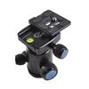 High Strength Aluminum Quick Release Plate With 3 Screw Mounting Channel And Anti Slip Feet For TY50X Tripods