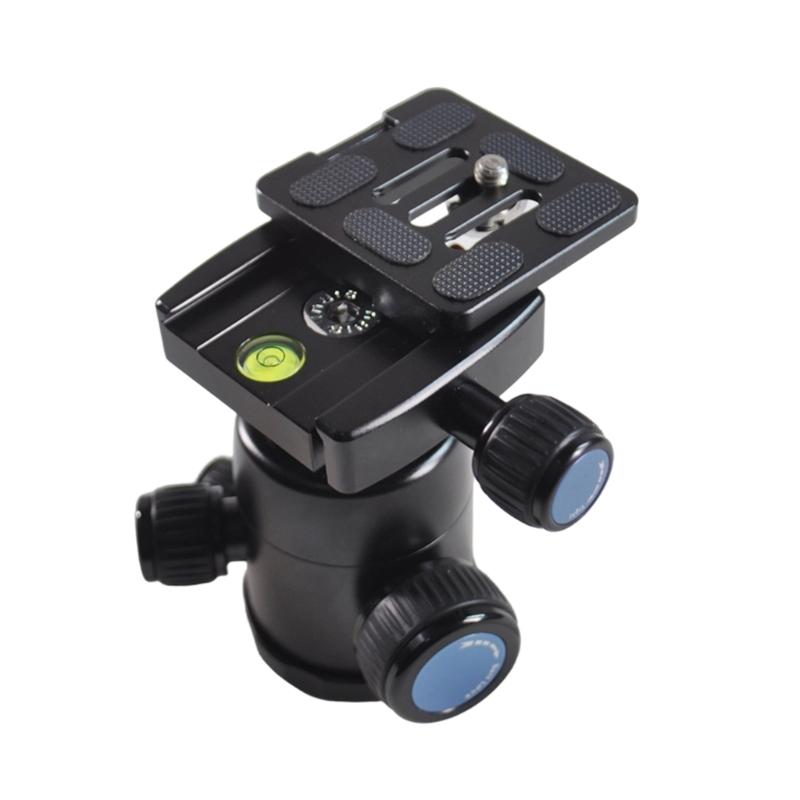 High Strength Aluminum Quick Release Plate With 3 Screw Mounting Channel And Anti Slip Feet For TY50X Tripods