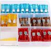 130pcs Automotive Fuses Holders Set Waterproof Inlines Designs with 14 Standard Fuses Portable for Multipurpose Use