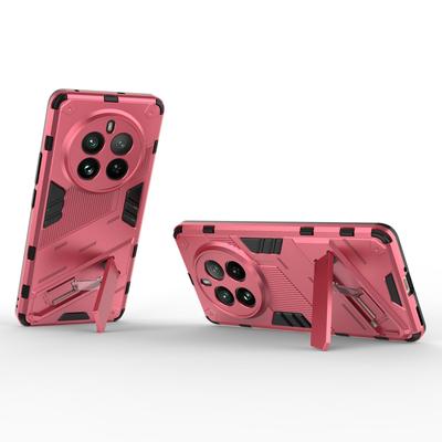 For Realme 12 Pro 5G/12 Pro+ 5G Case PC+TPU Shockproof Armor Phone Cover with Kickstand