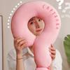 Flexible Shape Cushions Pillow,Soft Cotton,3D Question Mark Pillow Neck Pillow Neck Relief for Office Travel Use