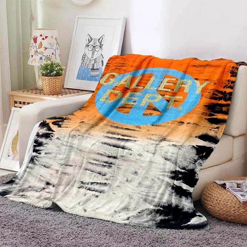 G-Gallery D-Dept Print Flannel Blanket Children Teen Family Gift Portable Home Travel Bed Sofa Office Plush