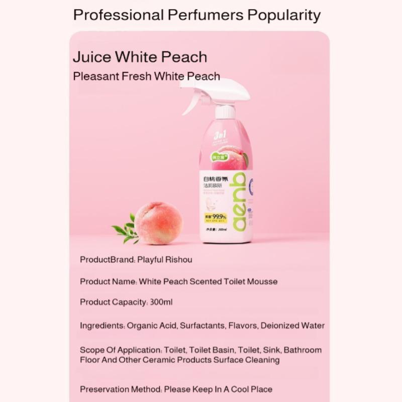 Toilet Cleaning Foam Mousse Bathroom Stain Remover for Toilet Bowl Antibacterial Deodorizing Effervescent Cleaner for Home Use