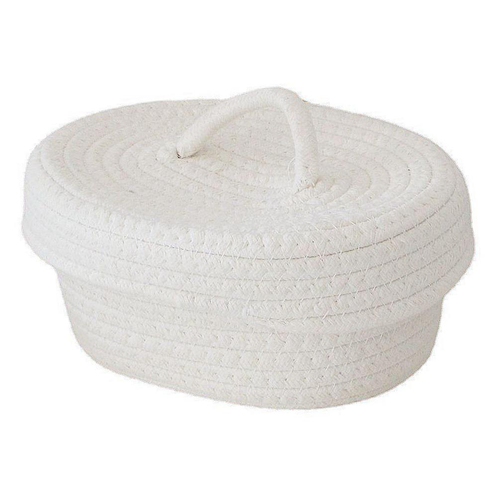 קופסת אחסון מחבל כותנה עיצוב ארוג פח אחסון סל אחסון ארוג ידנית אחסון מחטים