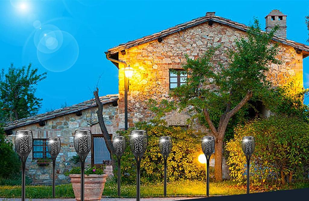 14550 Solar Torch Lamp, Solar Garden Lights, LED Garden Lights