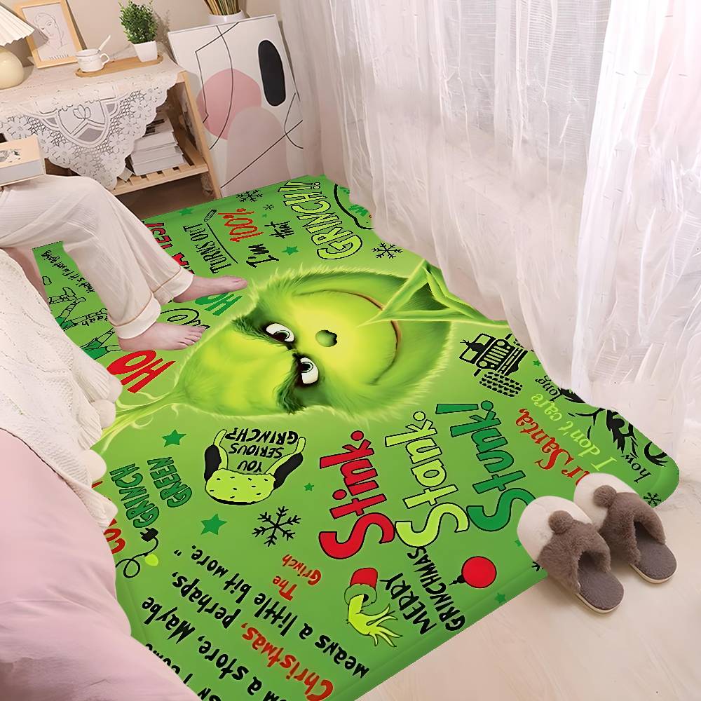 Cartoon THE G-GRINCHS Kitchen Mat Cheaper Anti-slip Modern Living Room Balcony Printed Modern Home Decor