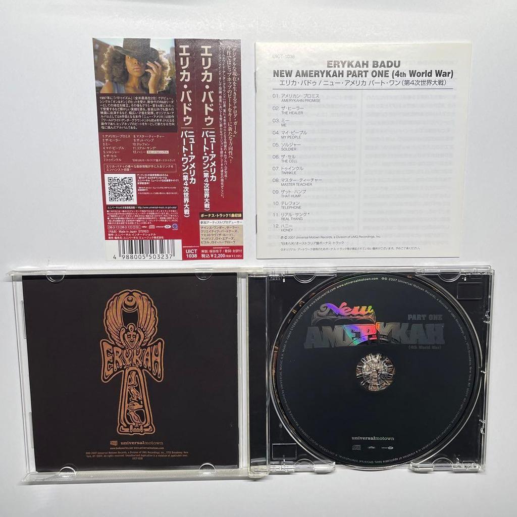 Used Erykah Badu / New Amerykah / CD First Pressing with Obi