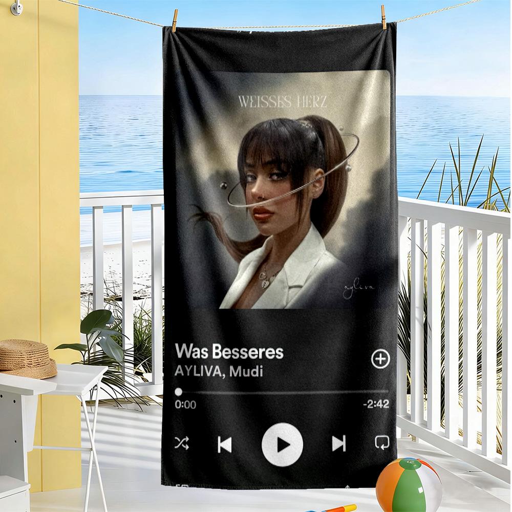 Ayliva Beach Towel Super Soft & Absorbent Comfortable Lightweight Suitable for Swimming, Gym, Camping, Yoga Vacation