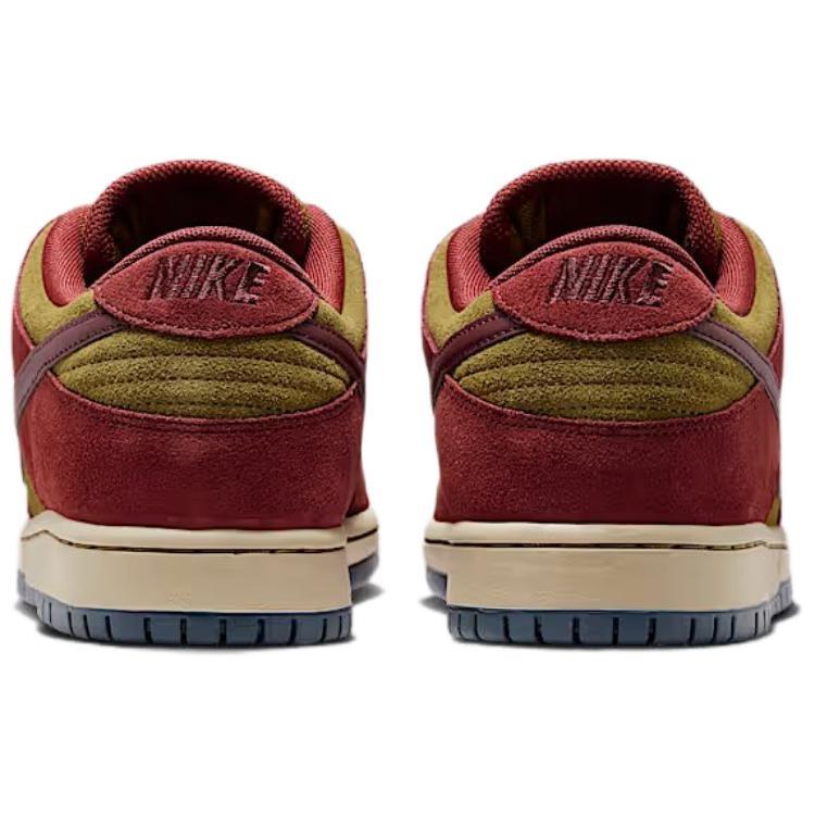 Nike SB Dunk Low 'Dark Team Red Olive Flak' Men's HQ1625-600