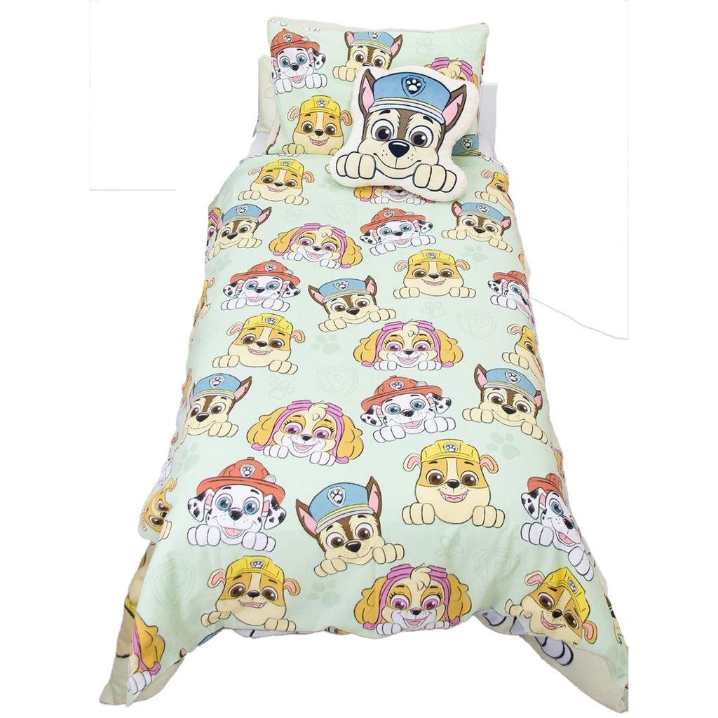 Paw Patrol Pieštuko stiliaus patalynės užvalkalų komplektas