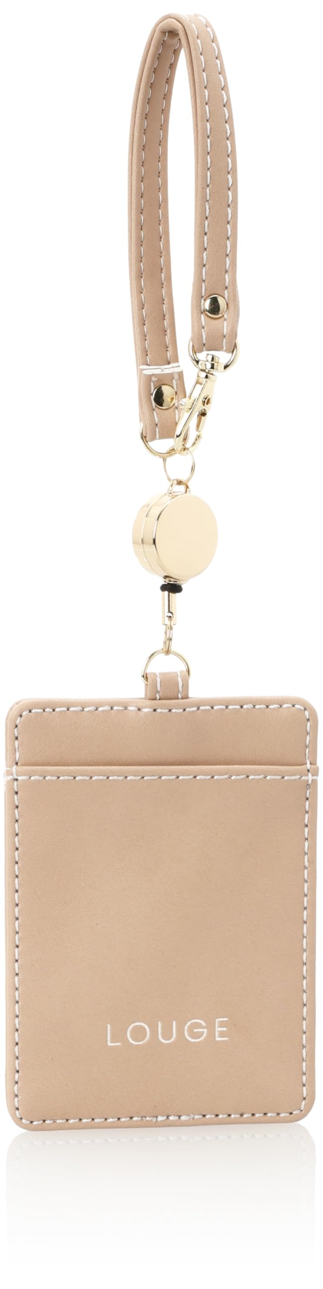 

Embroidered Logo Single Pass Case with Reel WLE-30690 Beige