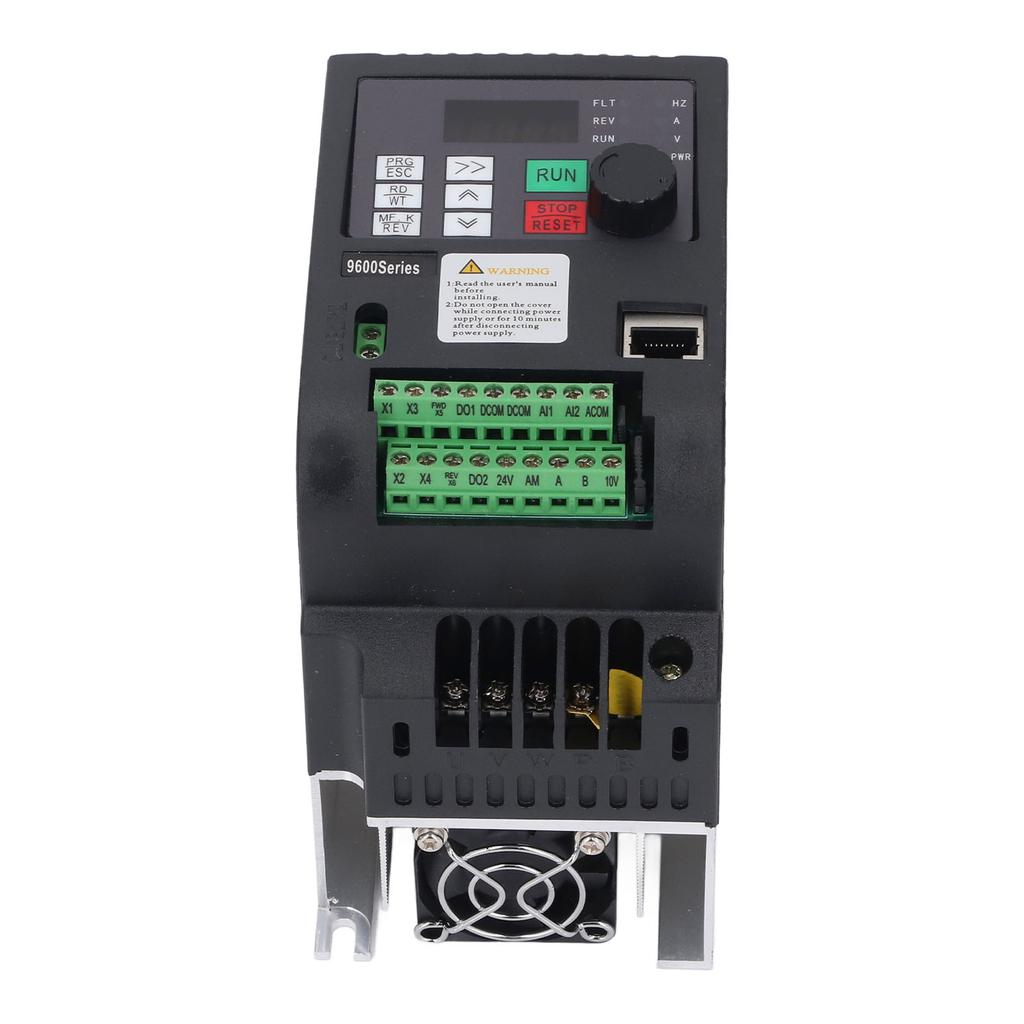 Variable Frequency Drive 0.75KW 8.4A 1PH 110V 50-60Hz Input 3PH 0-110V 0-600Hz Output Vector Frequen